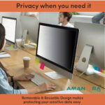 Amanora care 23.8 inch - Privacy Filter and Privacy Guard Filter Screen - Anti Spy, Anti-Scratch, Anti-Glare Protector for Desktop Screens(16:9 Aspect Ratio) 527 mm * 296 mm Size. - Image 8