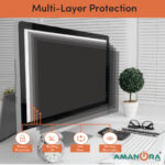 Amanora care 21.5 inch - Privacy Filter and Privacy Guard Filter Screen - Anti Spy,Avoid visual hacking, Anti blue light Rejection upto 35%,UV Rejection, IR Rejection, Anti-Scratch, Anti-Glare Protector for Desktop Screens (16:9 Aspect Ratio) 477 mm* 268 mm Size. - Image 4
