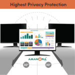 Amanora care 21.5 inch - Privacy Filter and Privacy Guard Filter Screen - Anti Spy,Avoid visual hacking, Anti blue light Rejection upto 35%,UV Rejection, IR Rejection, Anti-Scratch, Anti-Glare Protector for Desktop Screens (16:9 Aspect Ratio) 477 mm* 268 mm Size. - Image 6
