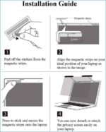 Amanora Care Magnetic Privacy Filter Specially Designed for MacBook Pro Retina 13.3 (A1425/A1502) - Anti Spy, Anti Scratch, Anti Peep, Glare Protector - Image 4